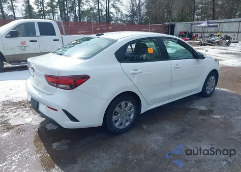 2021 Kia Rio Lx z USA, uszkodzony, nr VIN 3KPA24AD6ME422472